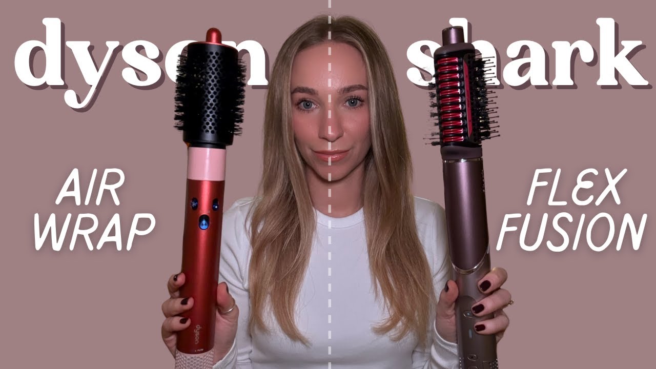 Dyson Airwrap vs Shark FlexFusion | Blowdry Brush Battle