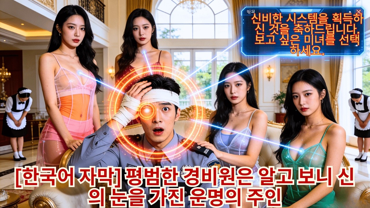 충격! 50대 경비원, 부자 친척에게 공개 모욕 당한 후 머리 부딪히고 미래를 꿰뚫어 보는 능력 생겨!CEO로 변신, 4명의 미녀가 반하다! #Minidrama #drama #촌극