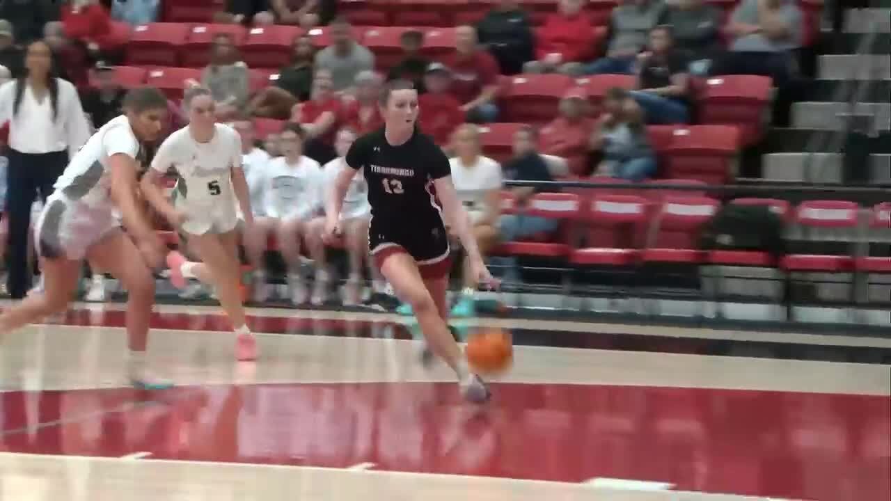 Tishomingo-Heritage Hall Girls Regional Hoops Highlights