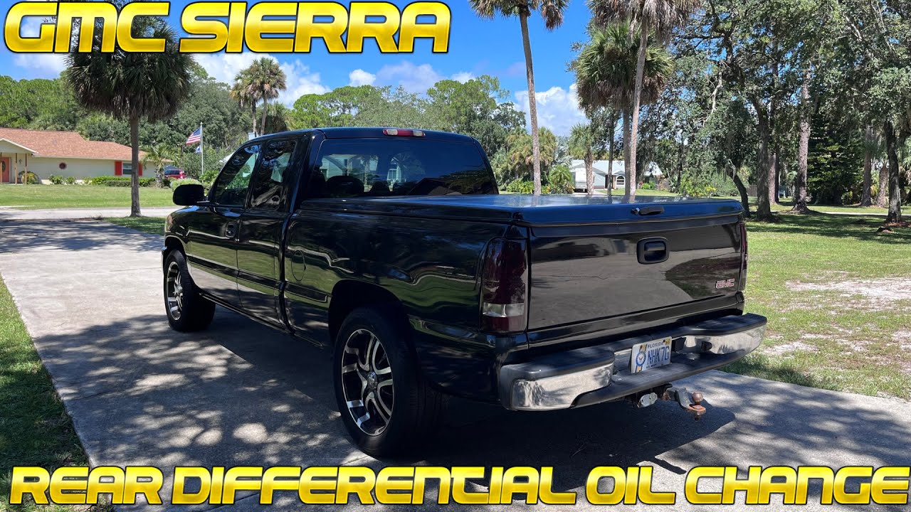 2003 GMC Sierra - Rear Differential Oil Change