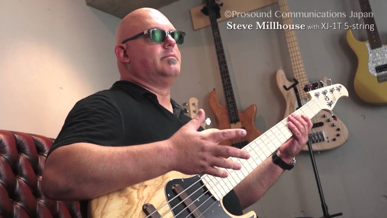 【日本語字幕】Steve Millhouse - XJ-1T 5-string by Xotic Basses - 2015.09.01