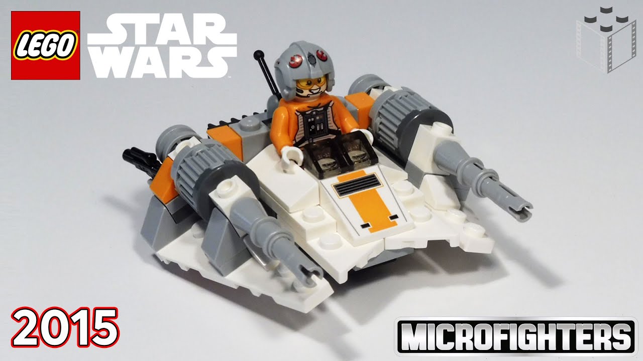75074 Lego Star Wars Snowspeeder - Lego Speed Build
