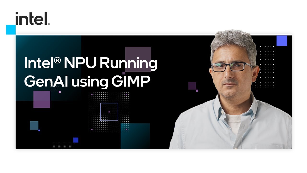 Intel® NPU Running GenAI using GIMP | Intel Software
