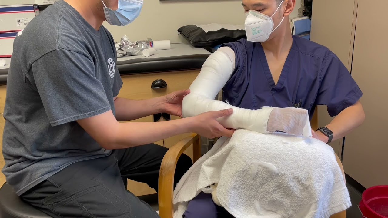 Short Arm Thumb Spica and Long Arm Cast Application