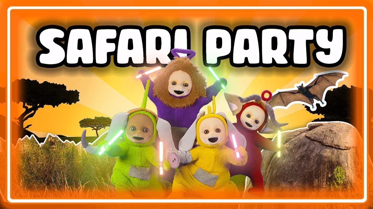 Teletubbies - Safari Party! | Ready, Steady, Go | Låtar för barn | Teletubbies Svenska