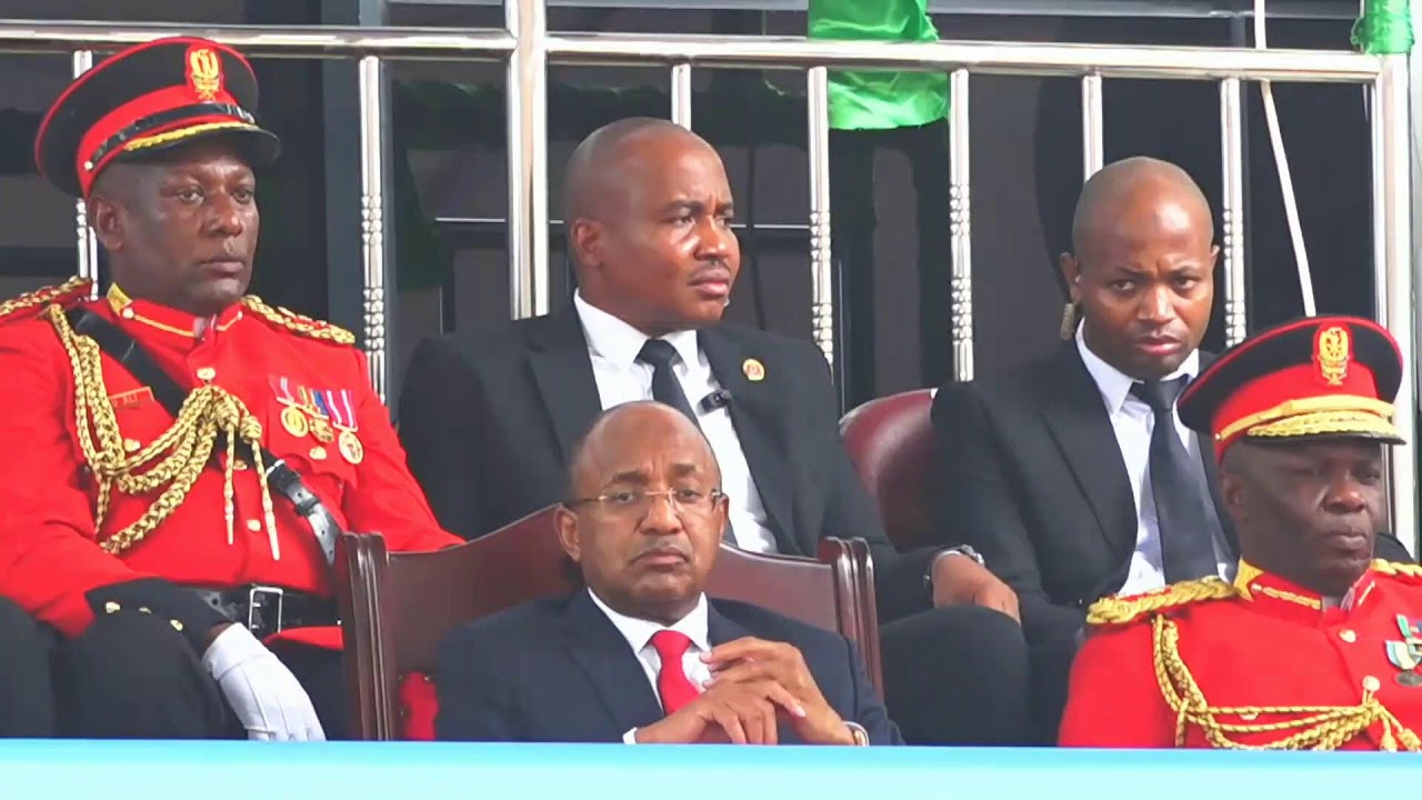 HAFLA YA KUMUAPISHA RAIS MTEULE WA ZANZIBAR DK.HUSSEIN ALI MWINYI.