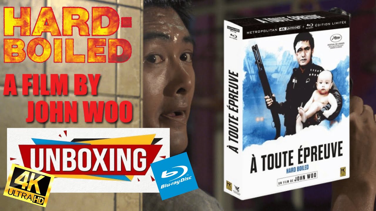 Unboxing A Toute Epreuve (Hard Boiled)💿4K + #bluray + Bande Annonce #collector   #johnwoo
