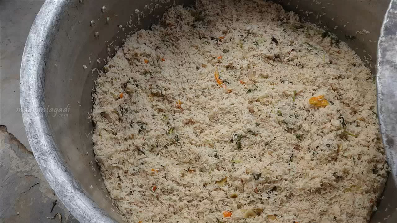 15 KG Rice Pulao Preparation | Pilaf Recipe Video by 