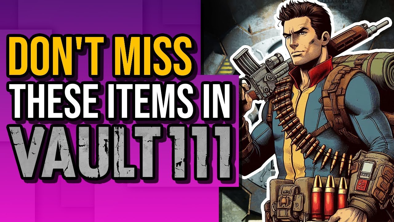 The BEST items to find in Vault 111!