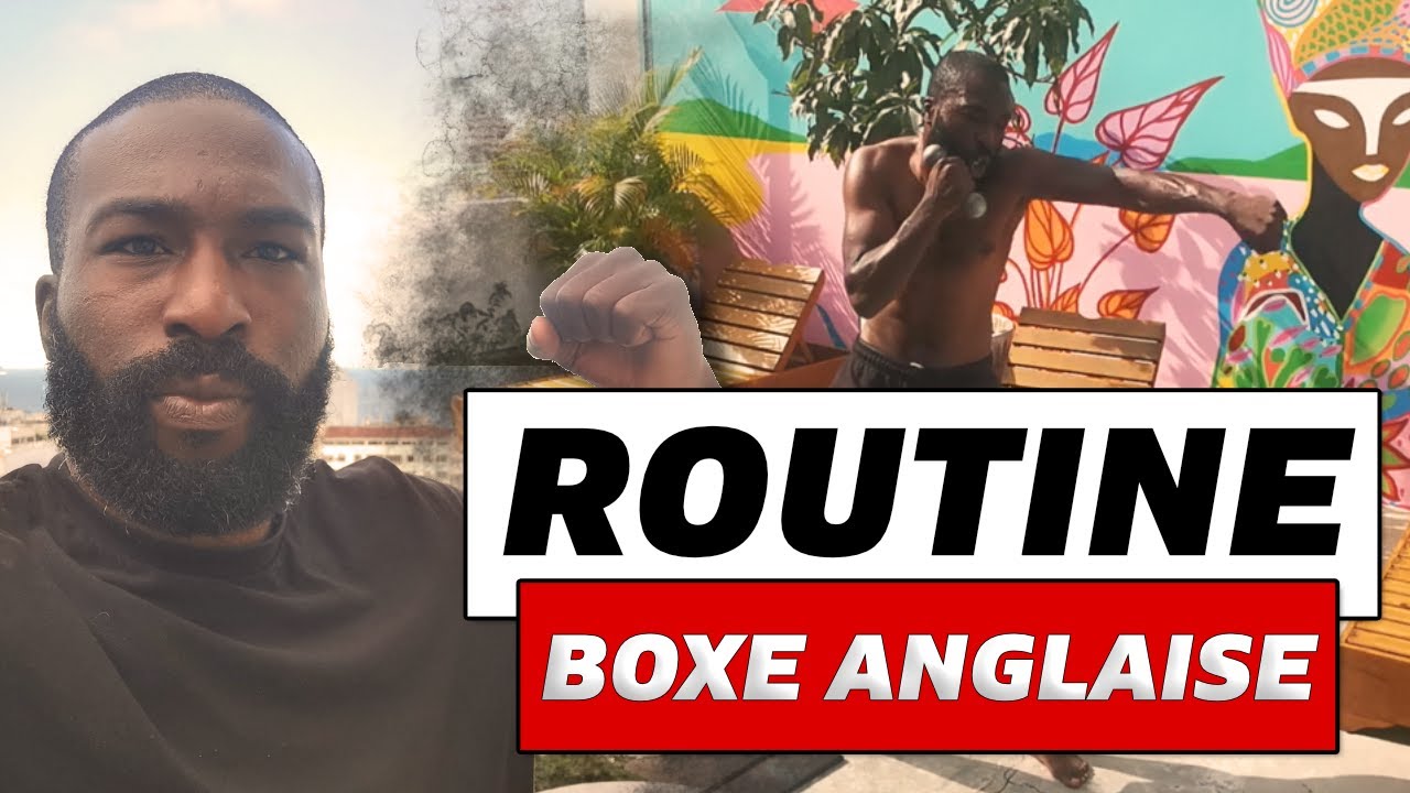 ROUTINE : BASES DE LA BOXE ANGLAISE EN 15 MINUTES (À LA MAISON)
