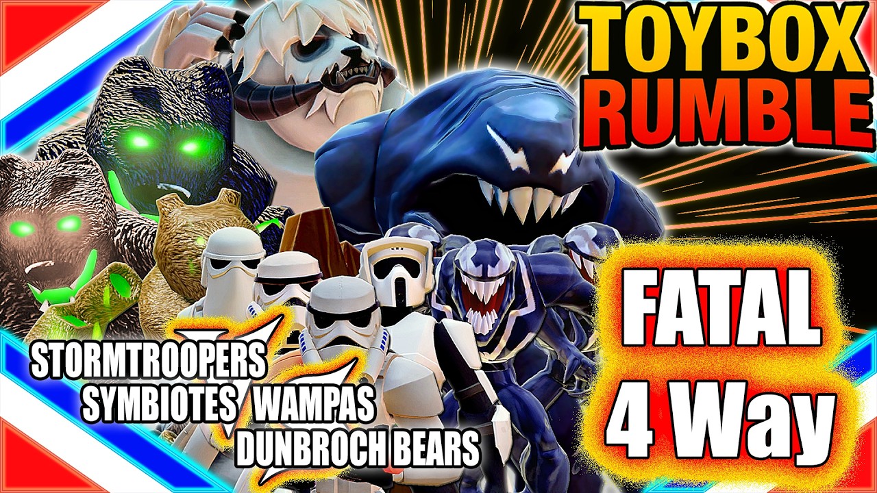 Toybox Rumble EP02 - Stormtroopers vs Symbiotes vs Wampas vs Bears (September 2015)