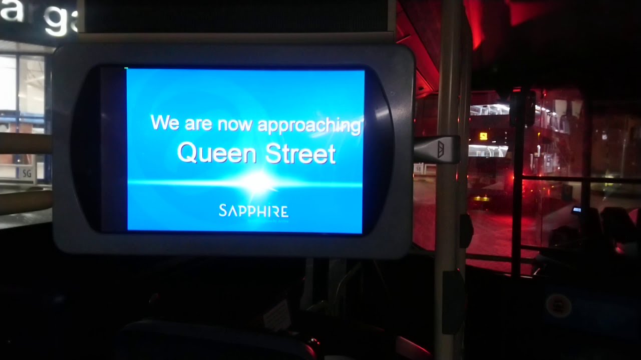 Объявления на автобусных остановках Old Arriva Sapphire Passenger