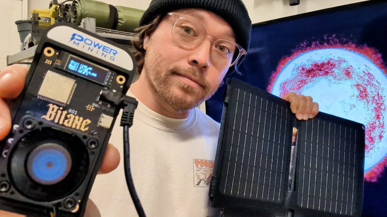Solar Mining Bitcoin... The Easy Way!