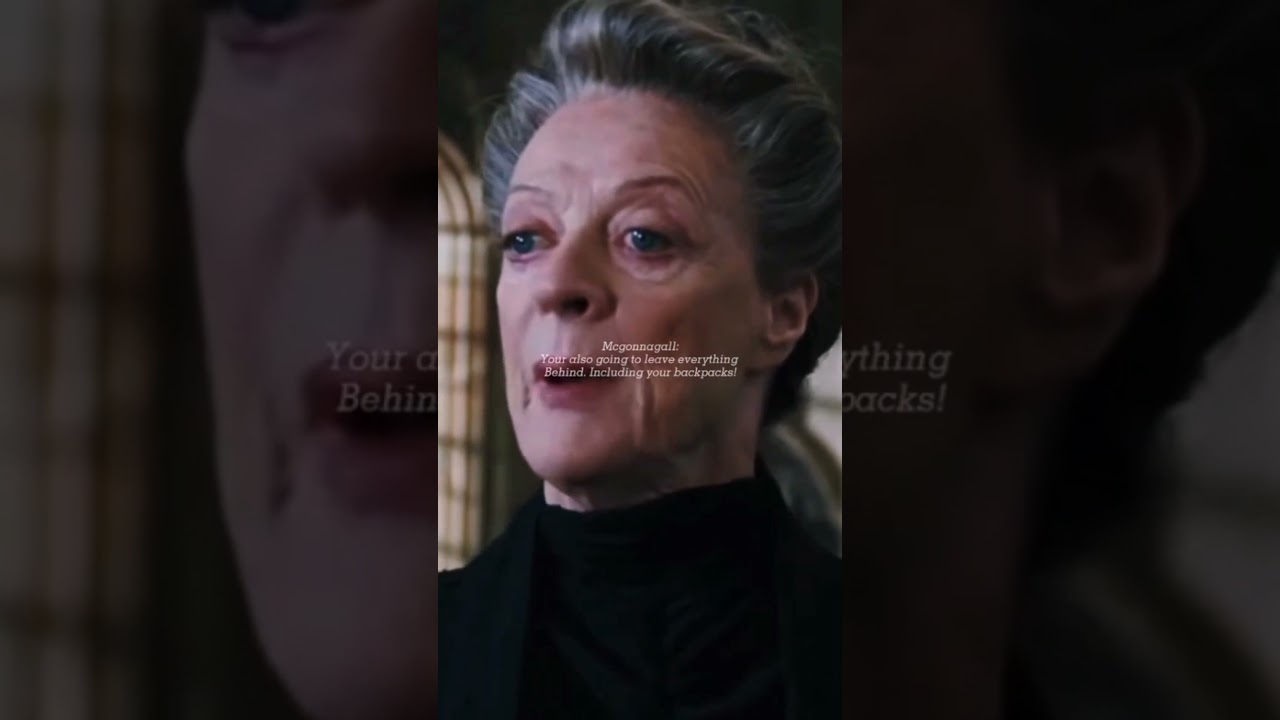 Pov: The Slytherin Gang annoys and scares Professor McGonagall.