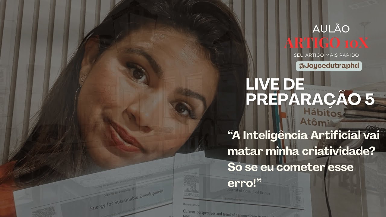 “A Inteligência Artificial vai matar minha criatividade? Só se eu cometer esse erro!