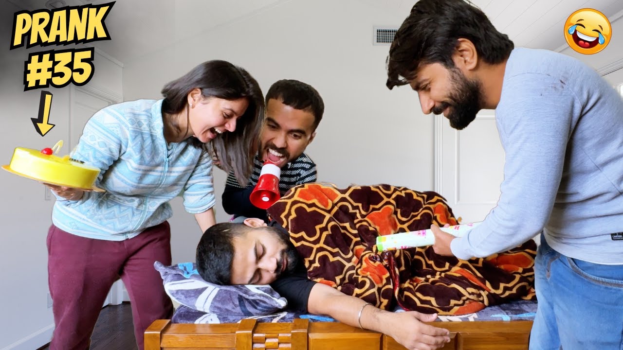 35 Pranks on 35th Birthday on Rohit ! 😂