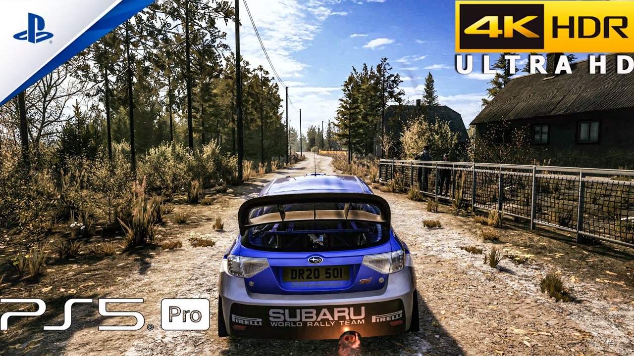 EA WRC (PS5 Pro) 4K 60FPS HDR Геймплей