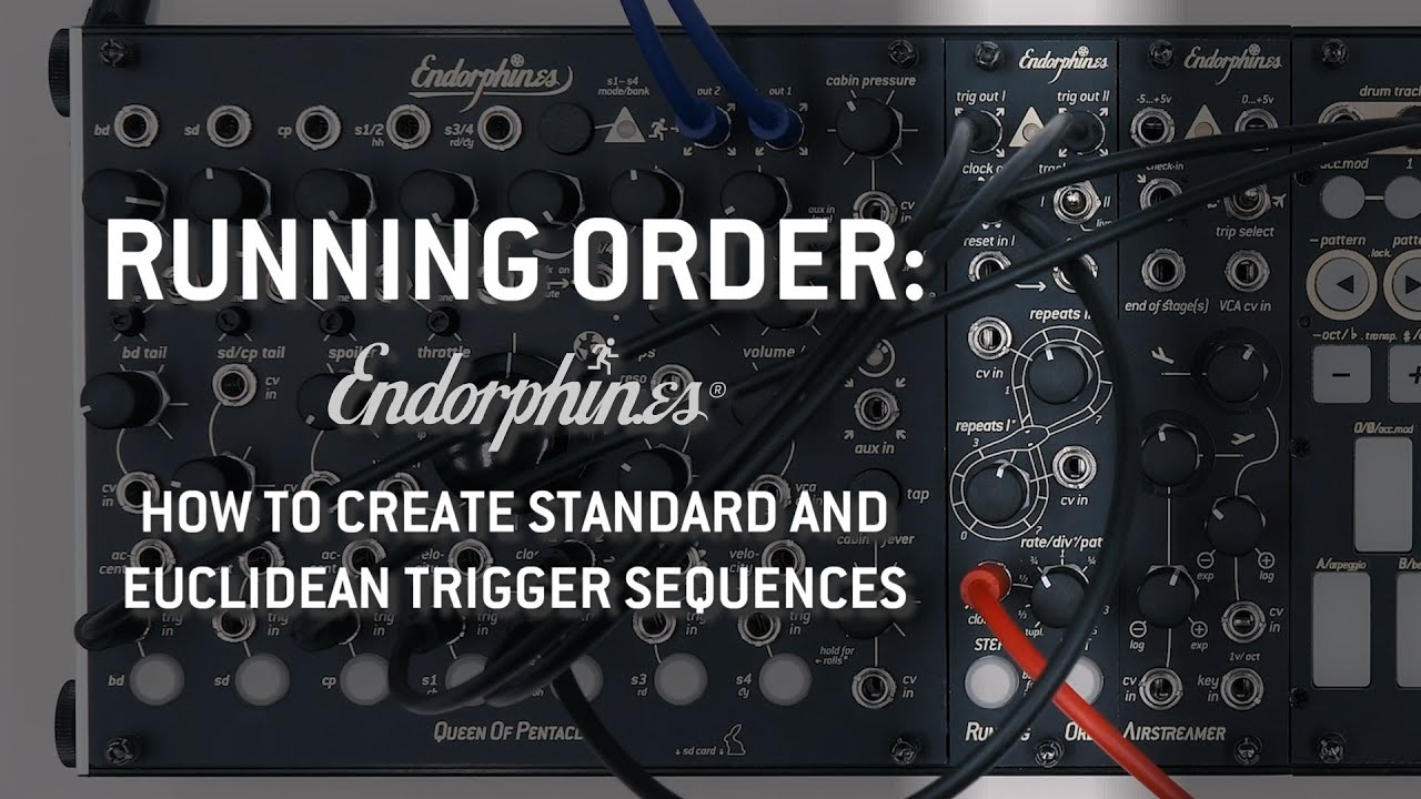 Running Order: how to create both normal and Euclidean trigger sequences