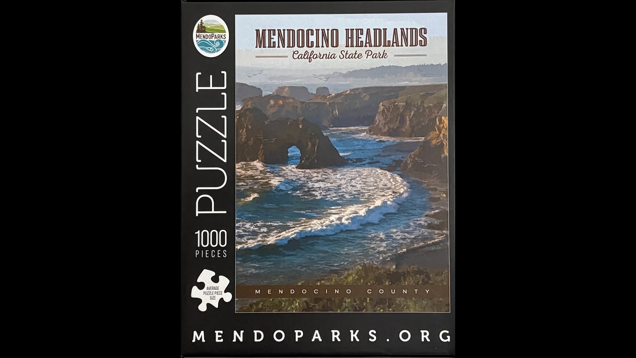Mendocino Headlands - A 1000 Piece Puzzle