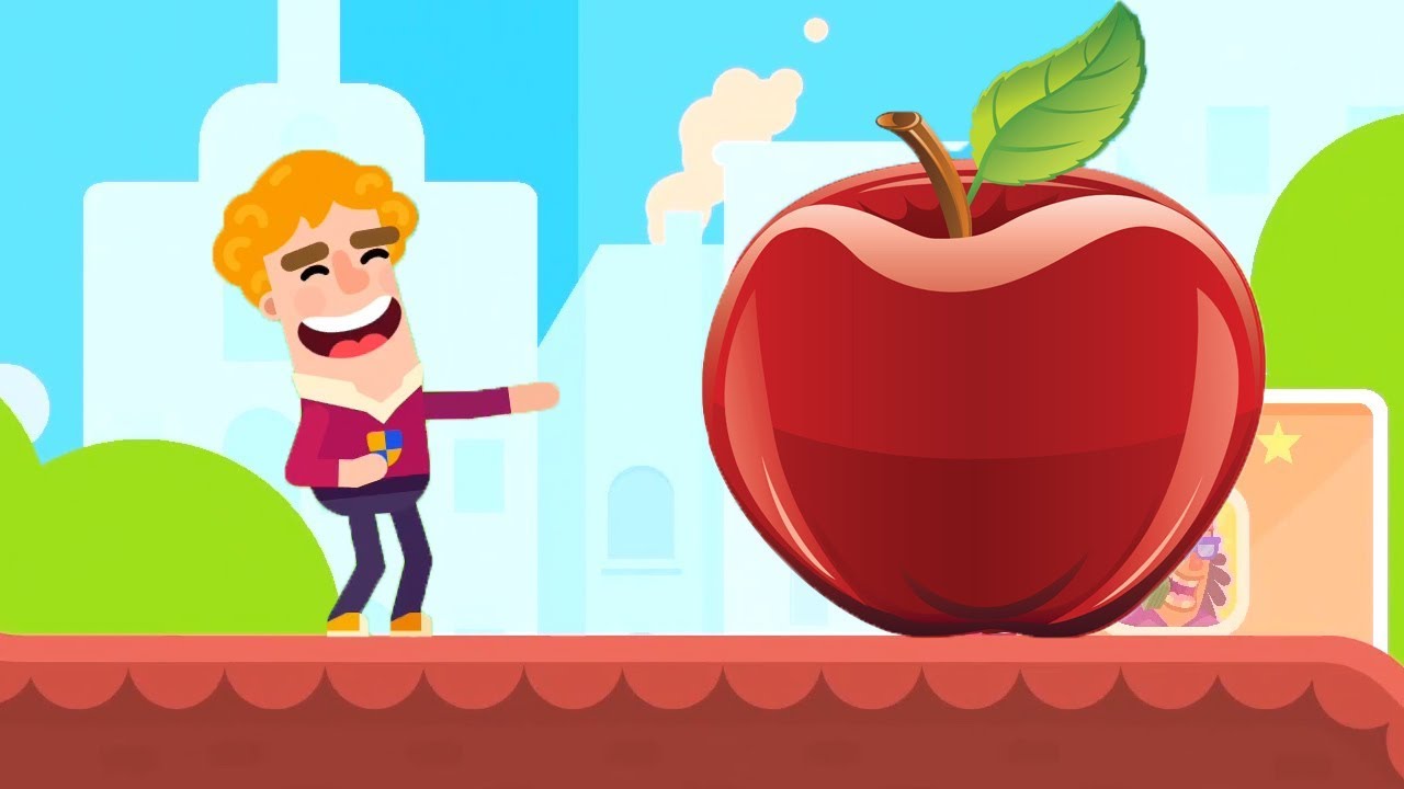 Bowmasters - Pupil Michael (Schoolboy) APPLE - Gameplay Walkthrough (396)