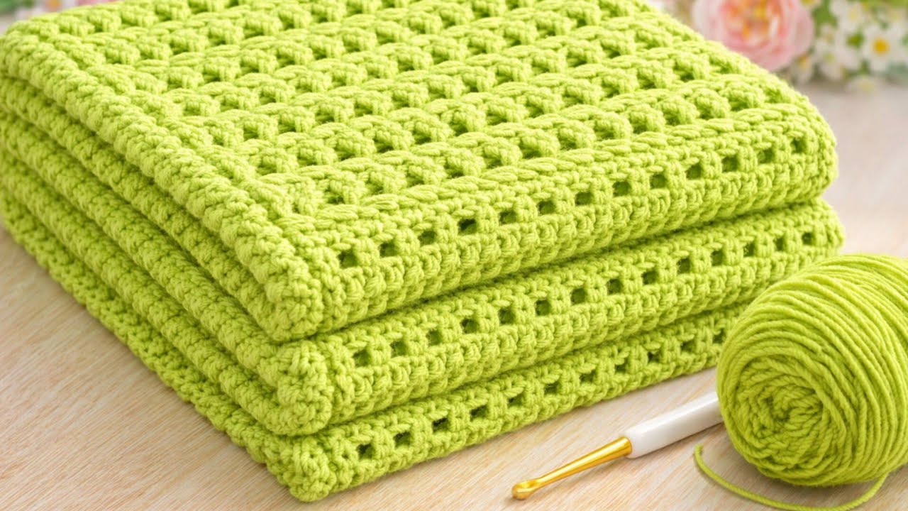 MUST TRY👌💯 So Simple & Stylish Blanket & Sweater Stitch💥Step By Step Crochet Tutorial For Beginners 