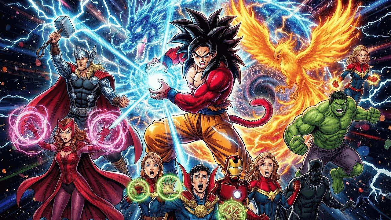 What If Goku Arrived In Marvel Universe?