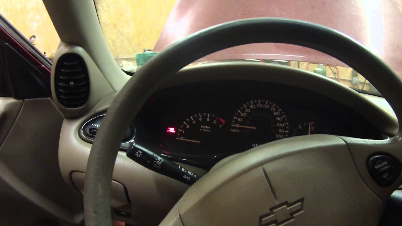 2002 Malibu theft system reset.