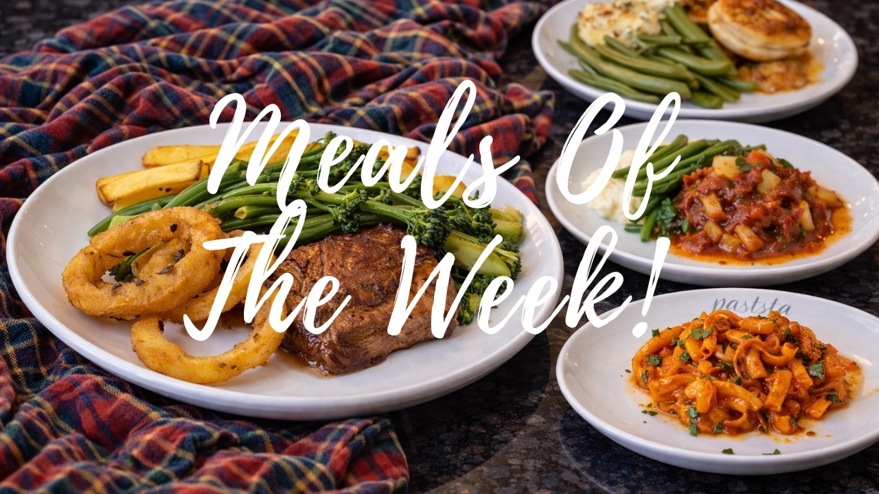 Meals Of The Week | Weekly Family Dinners 25th - 31st October :)