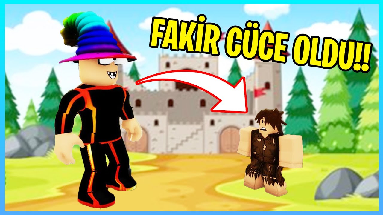 BÜYÜCÜ FAKİRİ CÜCE YAPIYOR 😅 Roblox Brookhaven Filmi