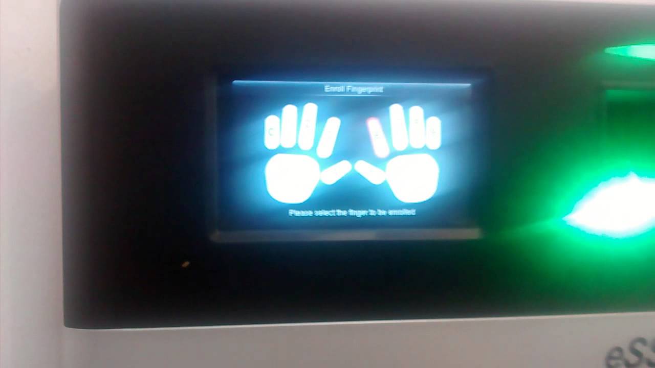 Biometric Attendance System - Enroll Students