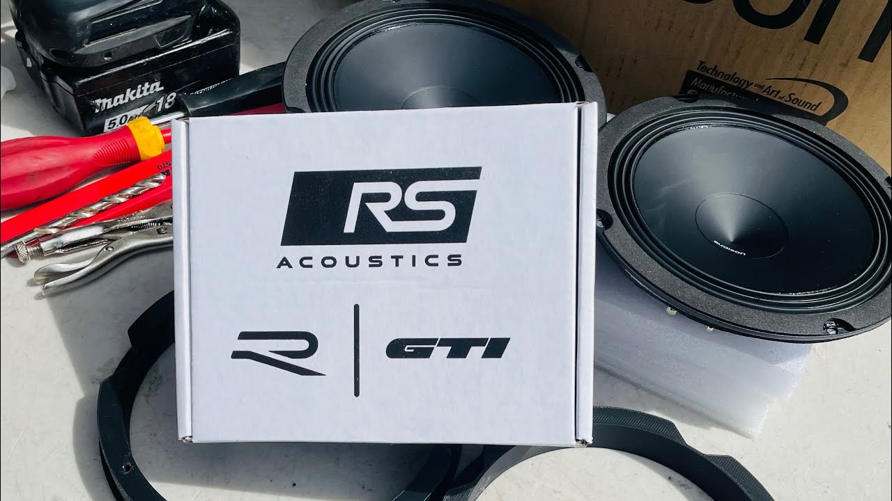 RS Acoustics (Stage 2) Speakers & Tweeters Install & First Impressions – VW MK8 Golf R/GTI