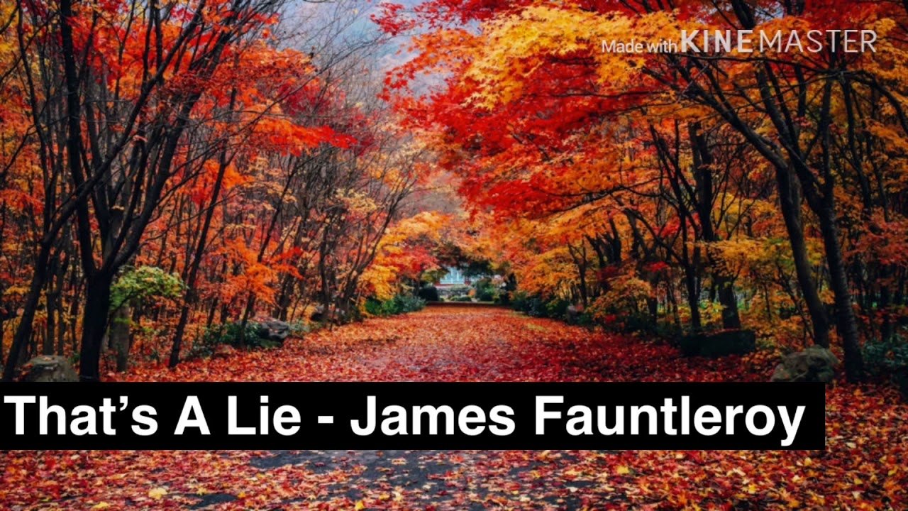 That’s A Lie - James Fauntleroy