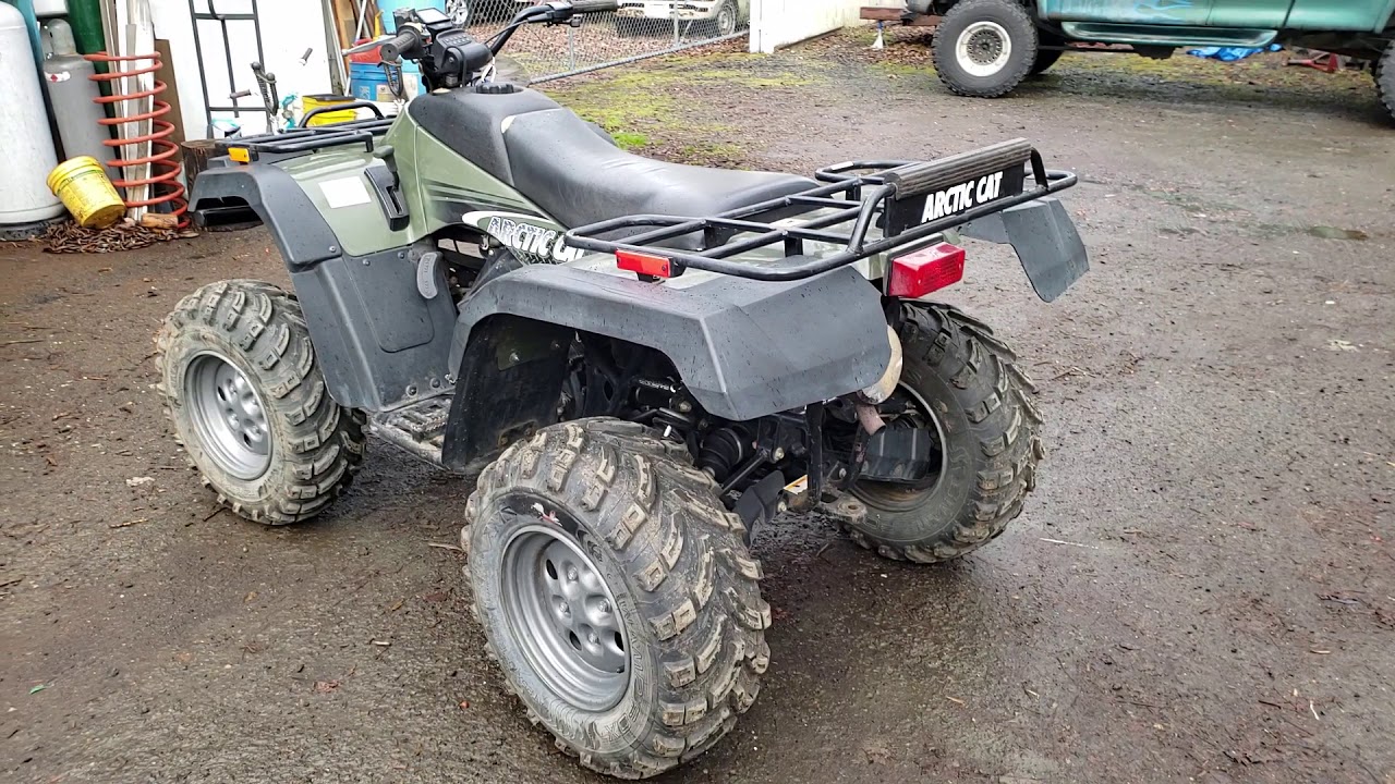 2002 artic Cat 500i 4x4