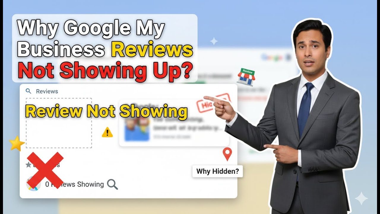 Why Google My Business Reviews Not Showing Up Publicly?