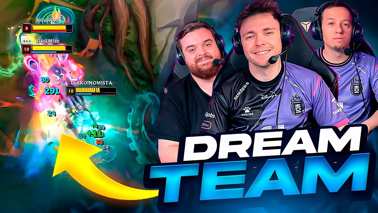 🔥 LA MEJOR SQUAD DE LOL Ft. Ibai, Xokas, Knekro y Skain