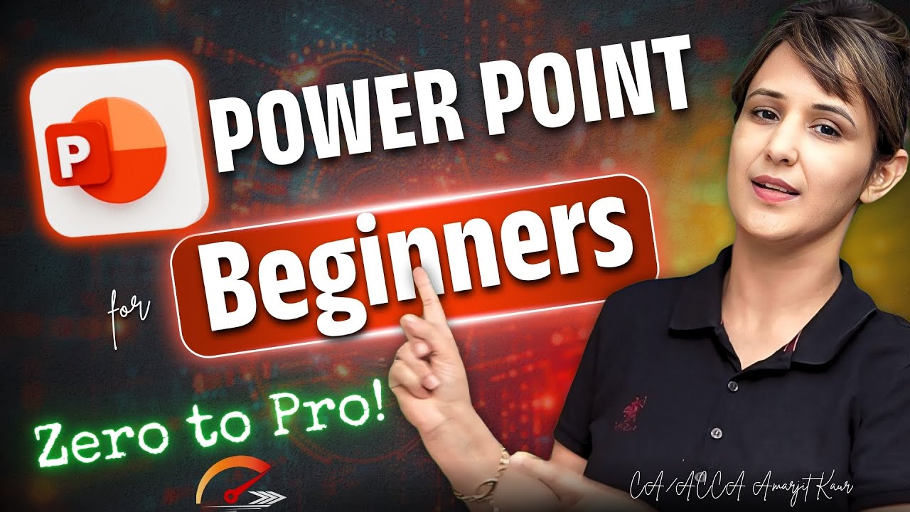 PowerPoint for Beginners 🎯 Start from Zero & Make Stunning Slides!