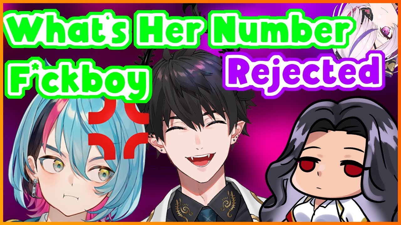 Ren Being A F*ckboy But Iluna Shoots Him Down (Bonus Scarle Singing) [Nijisanji Clips]