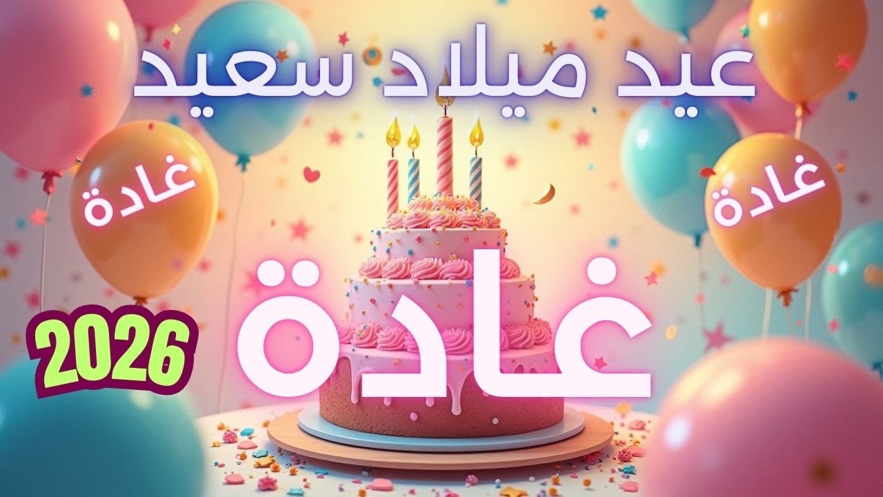 أغنية عيد ميلاد سعيد غادة - Happy Birthday song GHADA