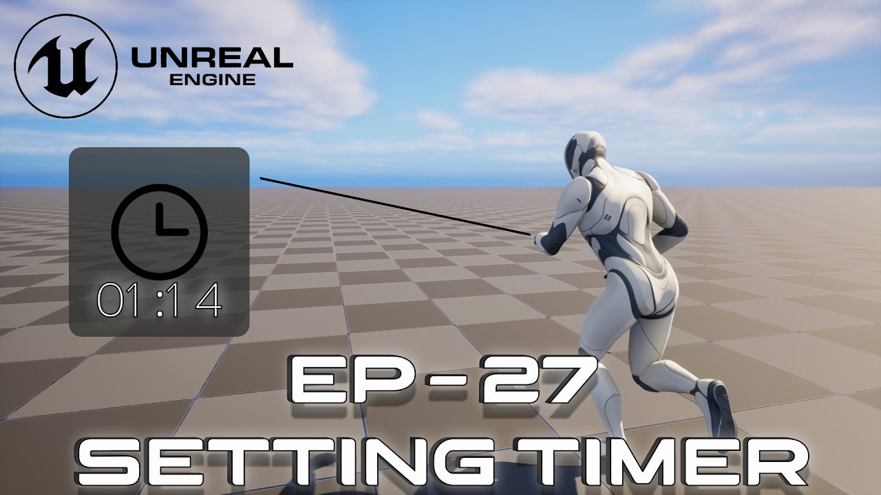 Créer un Platformer en 30 Jours sur UNREAL ENGINE 5 - Épisode 27 : Faire un countdown et chrono