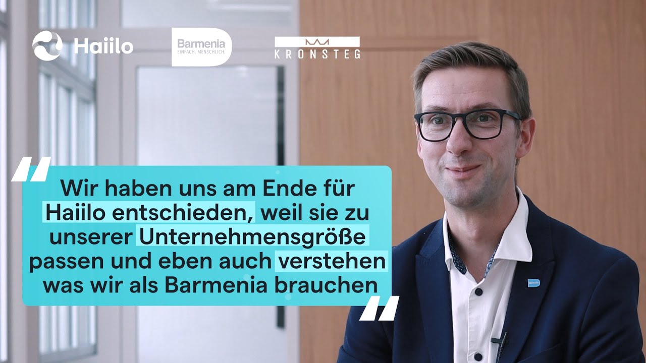 Barmenia & Haiilo - ein Intranet das Informationen f&uuml;r jeden zug&auml;nglich macht