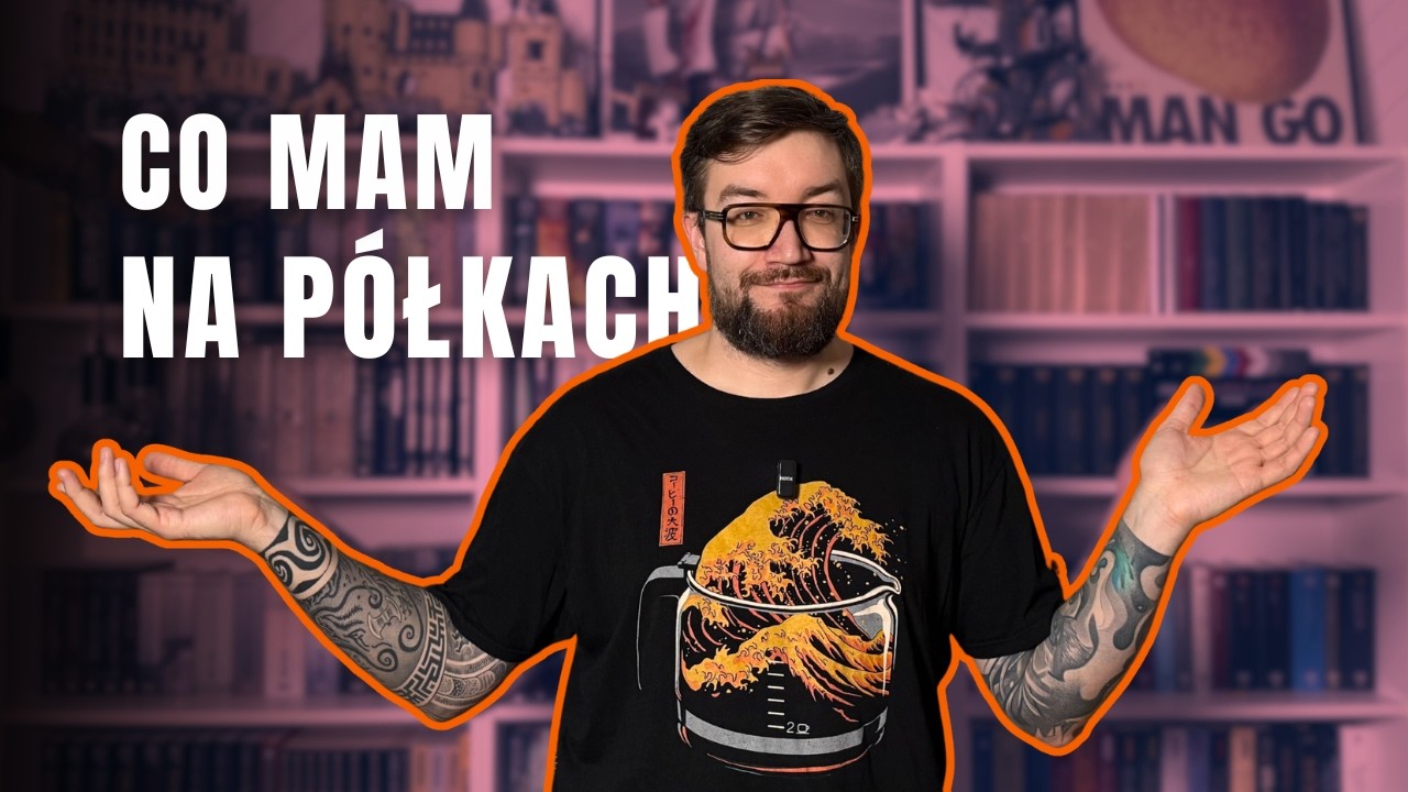 Wszystkie moje książki fantasy i sci-fi | bookshelf tour