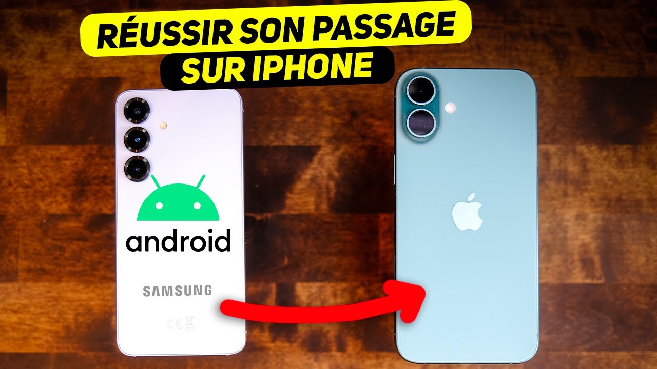 Comment passer d'un Android à un iPhone ? Transfert, personnalisation et 10 astuces !