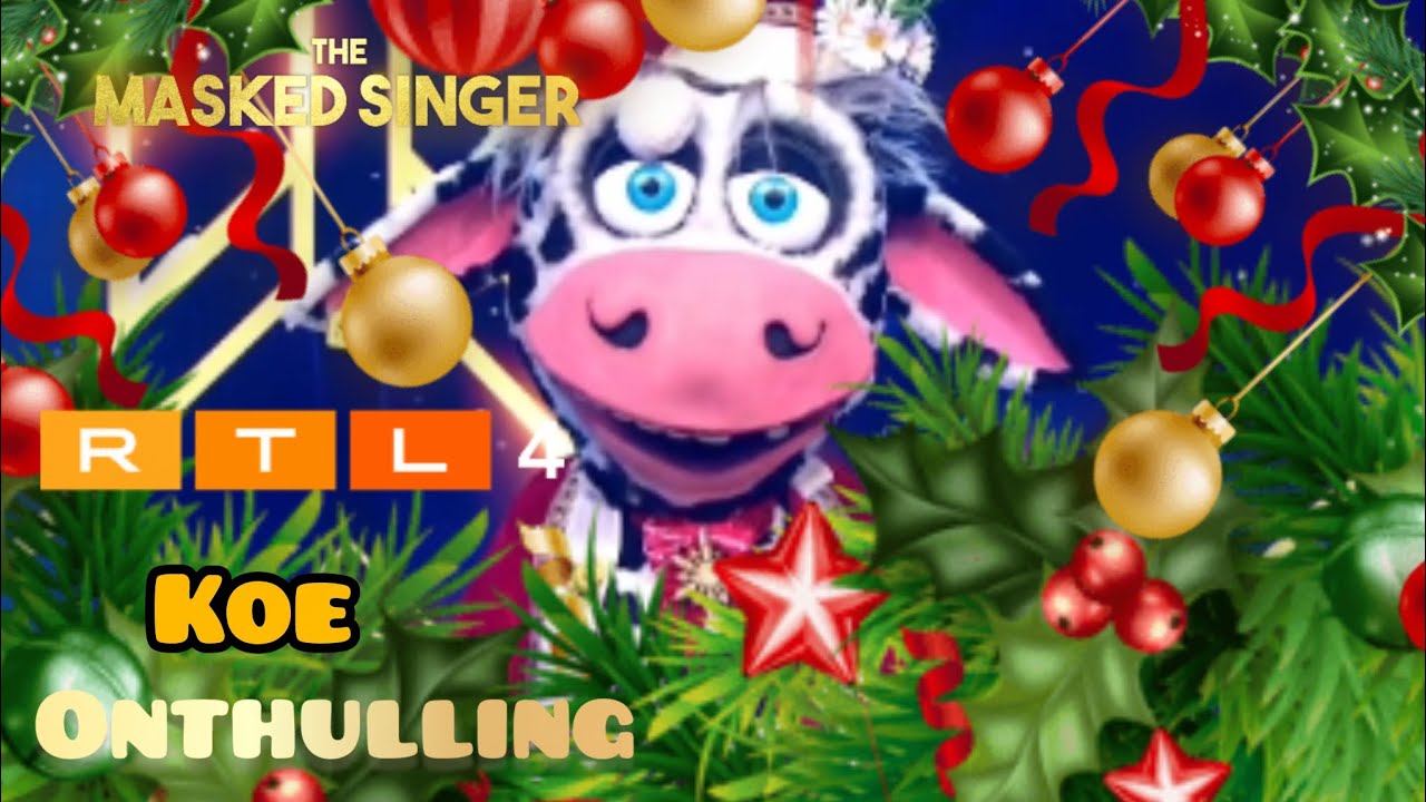 Koe // onthulling // masked singer nederland seizoen 7 kerstspecial 2025