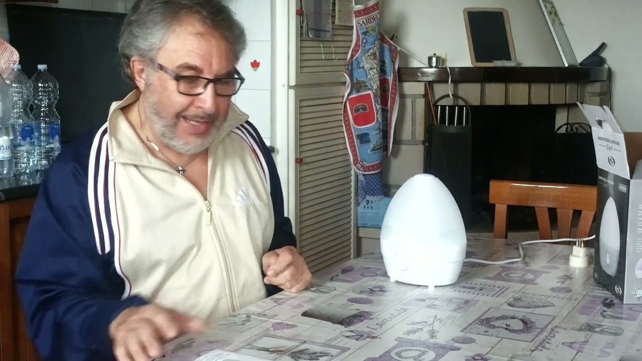 RECENSIONE UMIDIFICATORE E DIFFUSORE AD ULTRASUONI  EASY FAST (due in uno).