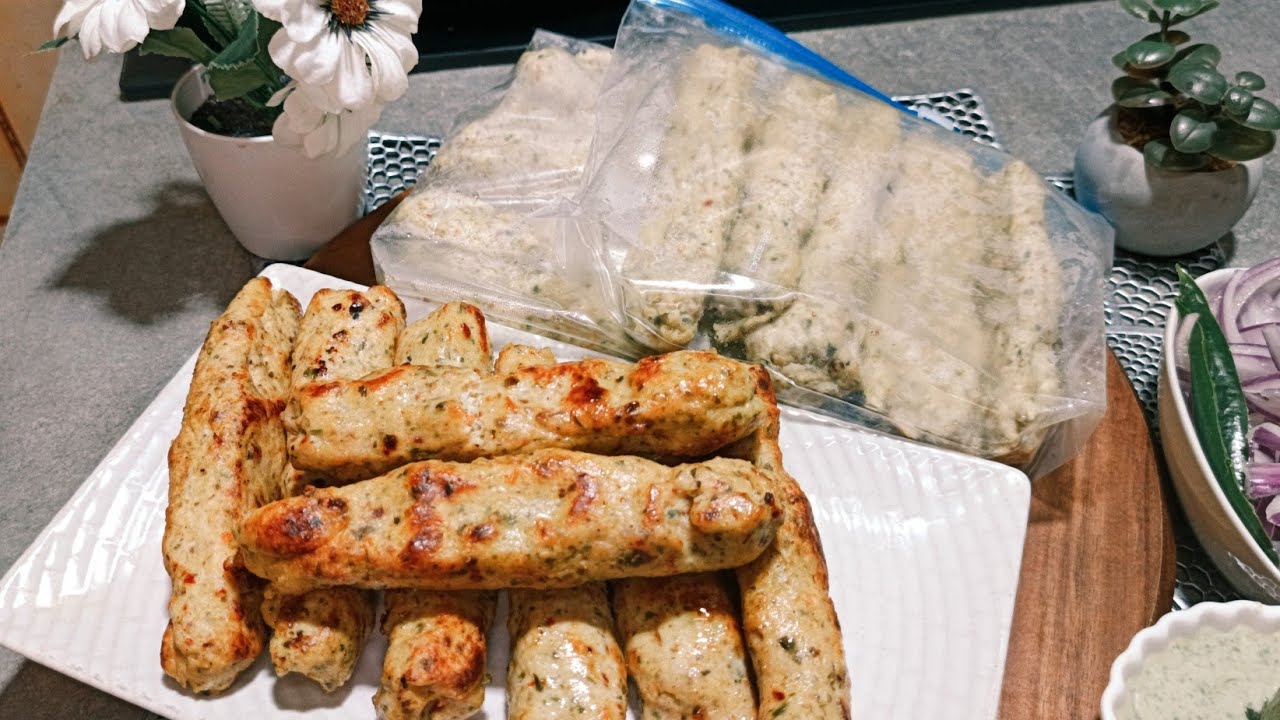 Frozen Chicken seek kebab recipe ramadan Special mazese kahe or phura ramzan maze as kahe😋