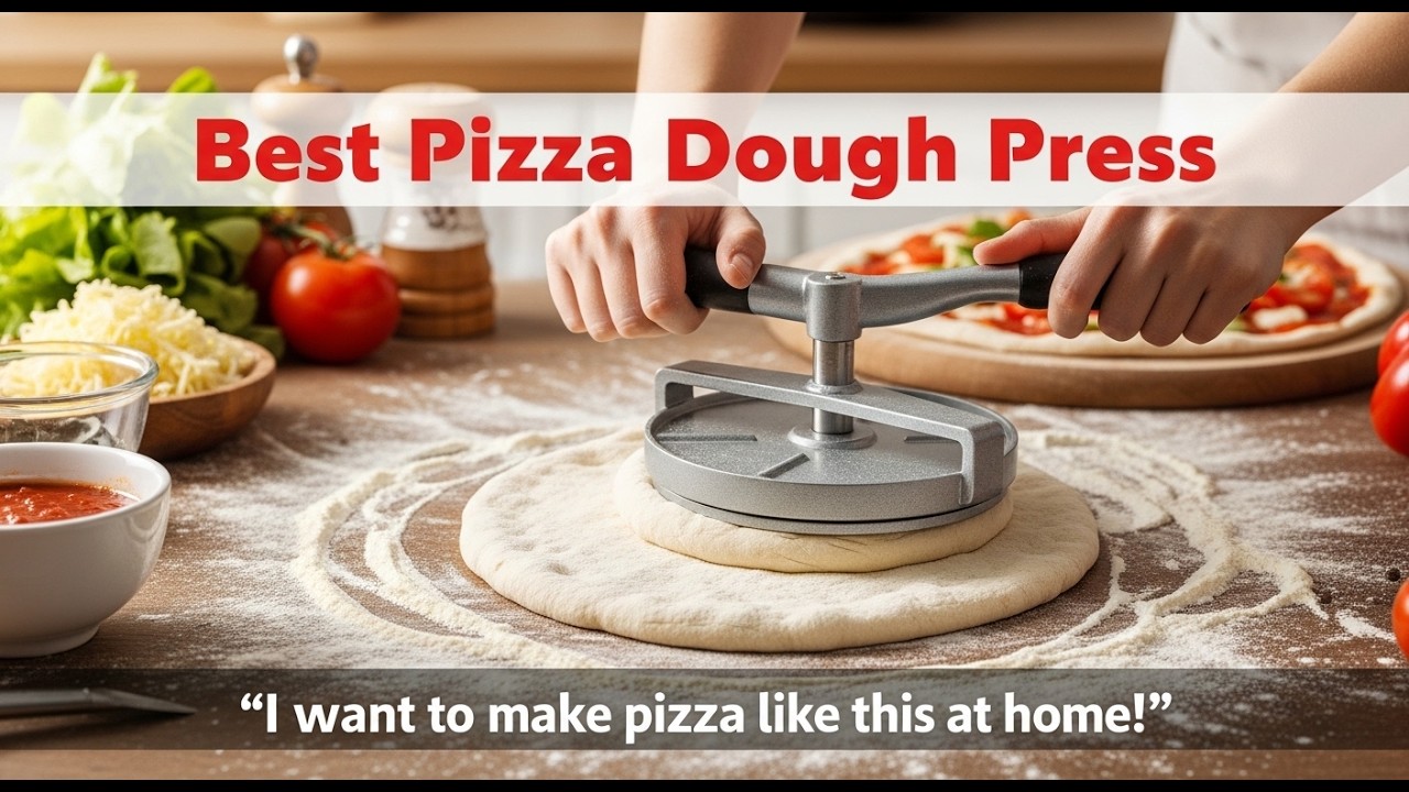 TOP 5 Best Selling Pizza Dough Press 2026 | How Pizzerias Make Every Crust Identical
