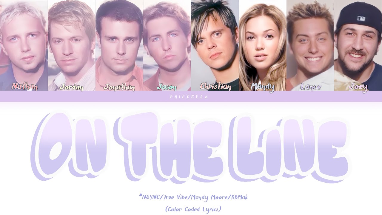 The On The Line All-Star - On the Line (Color Coded Lyrics)