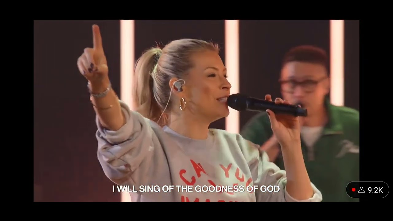 Jenn Johnson - Goodness of God.  Sept 24, 2023 - Elevation Church.