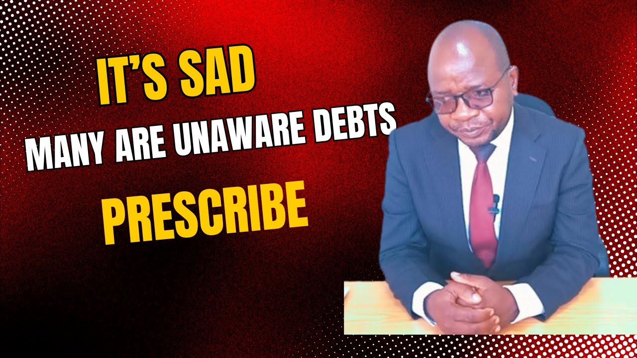ITS SAD MANY ARE  UNAWARE THAT DEBTS PRESCRIBE