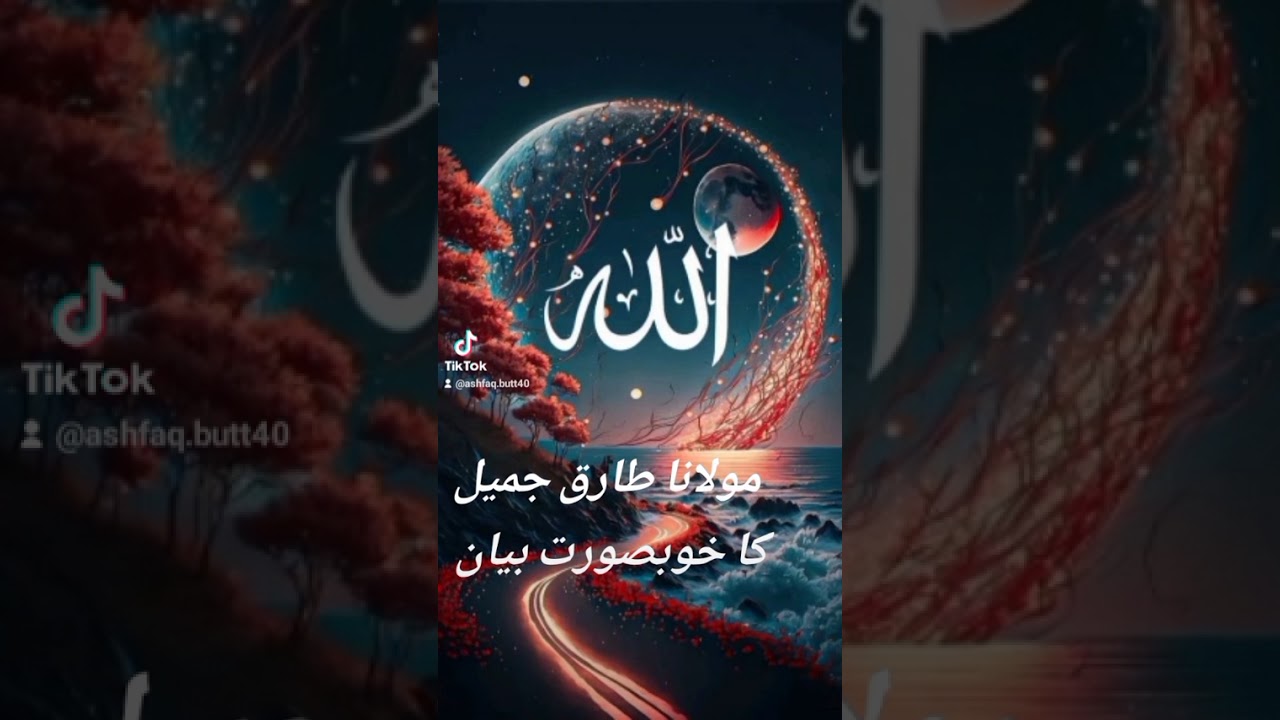مولانا طارق جمیل کا خوبصورت بیان